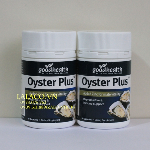 Tinh chất hàu Oyster Plus Goodhealth 60 viên của Úc