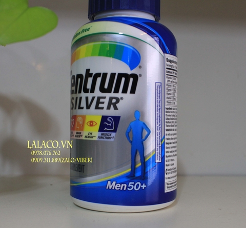 [ Mẫu mới 275 viên ] Viên uống Centrum Silver Ultra Men