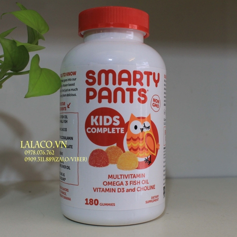 Kẹo Dẻo Smarty Pants Bổ Sung Vitamin Cho Bé 180 viên - Bách Hóa Nhập Khẩu