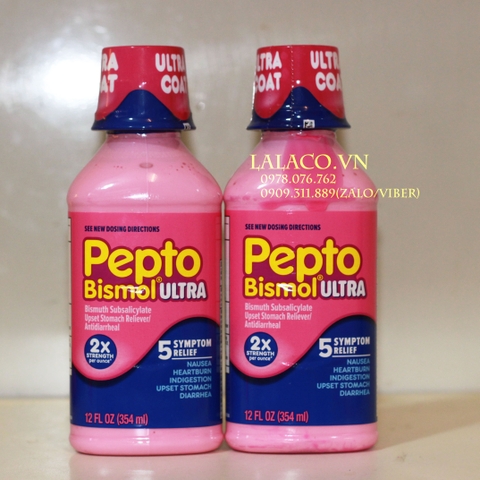 Siro hỗ trợ điều trị các vấn đề về dạ dày & tiêu hóa Pepto Bismol 354ml Mỹ