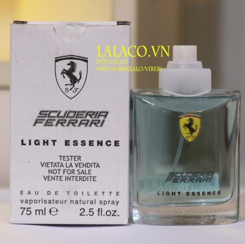 Nước hoa nam Tester Scuderia Ferrari Light Essence 75ml