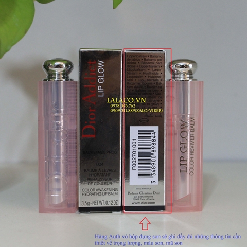 Son Dưỡng Môi Dior Addict Lip Glow Pháp