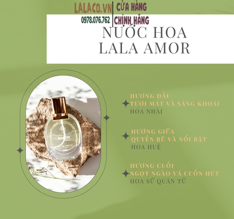 Nước Hoa Nữ LALA AMOR EDP 30ml