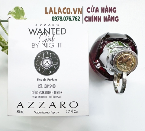 [Tester] Nước Hoa Nữ Azzaro Wanted Girl By Night  Eau de Parfum 80ml