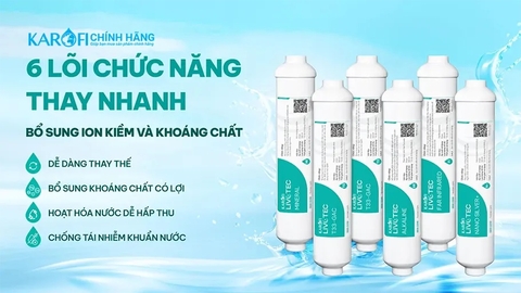 Máy lọc nước Karofi Livotec 216 - 10 Lõi Lọc