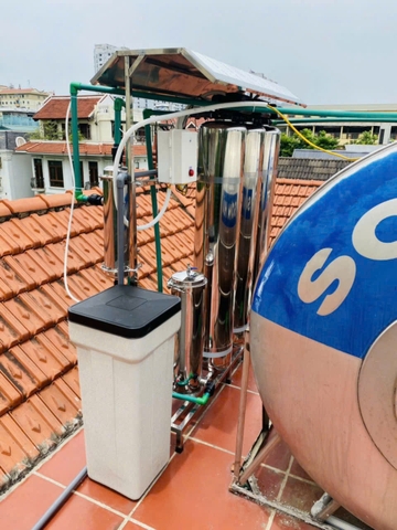 Hệ Thống Lọc Tổng Đầu Nguồn Đa Tầng Siêu Sạch Màng Nano UF 5 Cấp Lọc