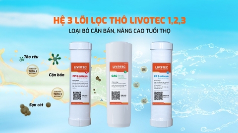 Máy lọc nước Karofi Livotec 216-DUAL - 10 Lõi - 2 chế độ nước