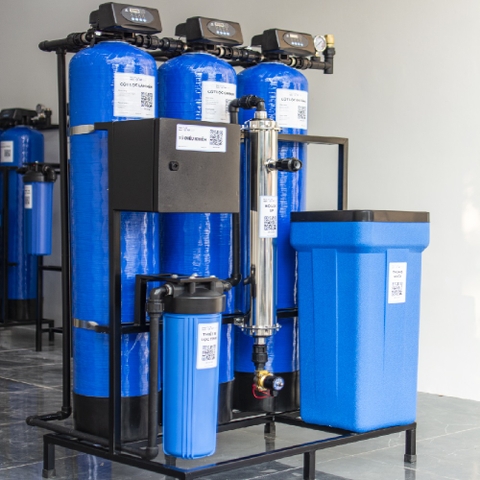 Bộ lọc tổng đầu nguồn nước sinh hoạt 5 cấp nano UF tự động
