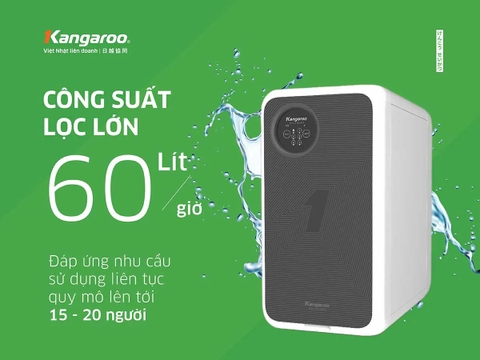 Máy lọc nước Kangaroo Hydrogen KG400US - Thông minh