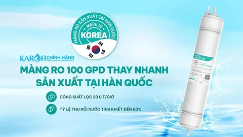 Máy lọc nước Karofi Livotec 216 - 10 Lõi Lọc