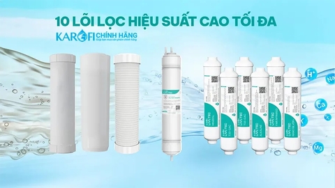 Máy lọc nước Karofi Livotec 216 - 10 Lõi Lọc