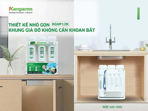Máy lọc nước Kangaroo Hydrogen KGHP12K - 12 Lõi Mới