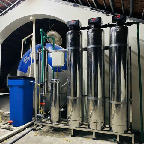 Hệ Thống Lọc Tổng Đầu Nguồn Đa Tầng Siêu Sạch Màng Nano UF 5 Cấp Lọc