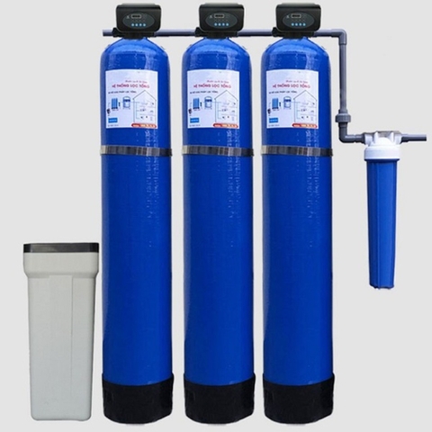 Báo Giá Lọc Nước Tổng Đầu Nguồn Composite 1054 Van Tự Động