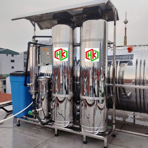 Bộ Lọc Tổng Nước Sinh Hoạt Đầu Nguồn Cao Cấp  Công Suất 2m3/h
