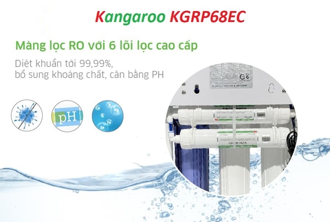 Máy lọc nước Kangaroo KGRP68EC - 6 Lõi Lọc