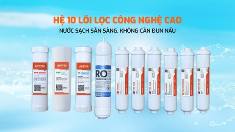Máy lọc nước Karofi Livotec 216-DUAL - 10 Lõi - 2 chế độ nước