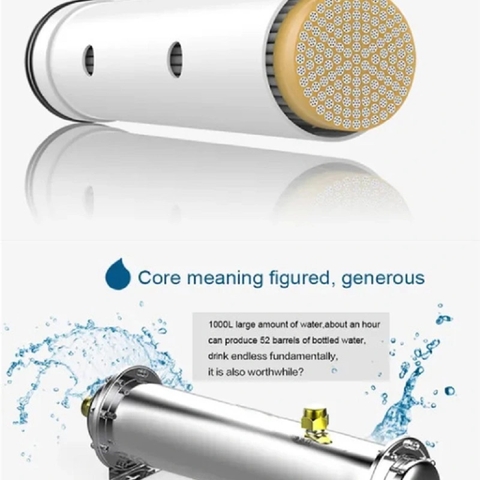 Bộ lọc tổng đầu nguồn nước sinh hoạt 5 cấp nano UF tự động
