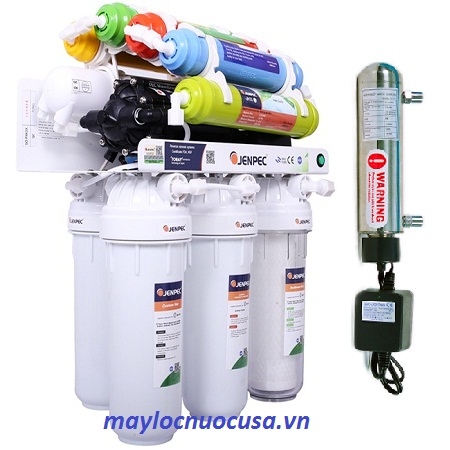 Máy lọc nước Jenpec 11 lõi lọc Mix 9000 C đèn UV