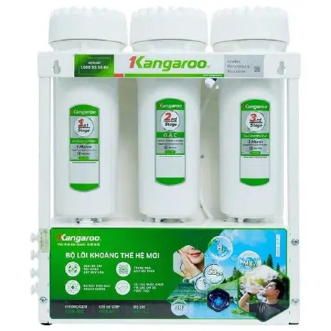 Máy lọc nước Kangaroo Hydrogen KGRP08K 8 lõi lọc
