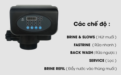 Bộ lọc tổng nước sinh hoạt đầu nguồn tự động sục rửa HK105TD