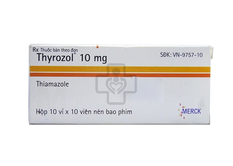 Thyrozol 10mg (10 viên x 10 vỉ)