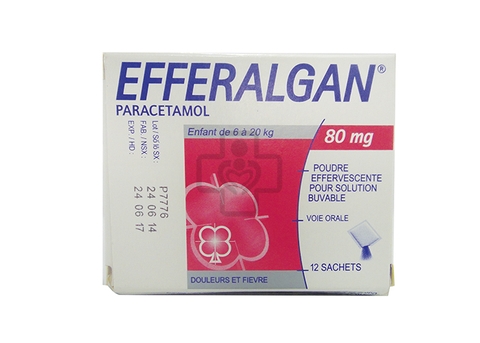 Efferalgan 80mg