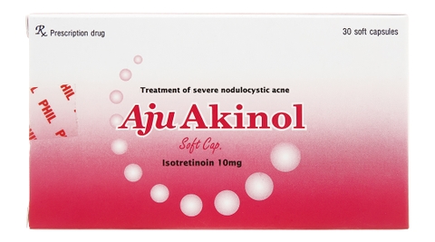 Akinol 10mg (3 vỉ x 10 viên)