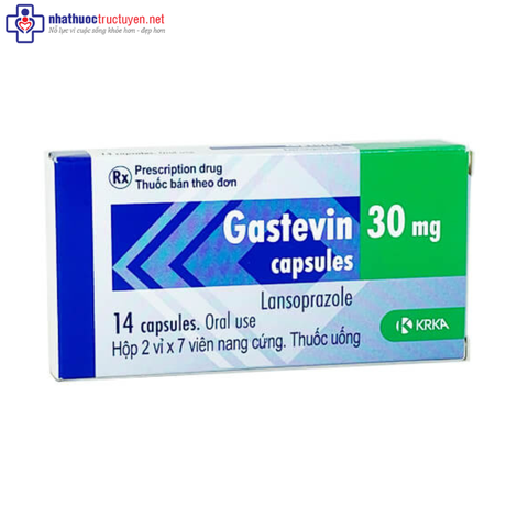 Gastevin 30mg (2 vỉ x 7 viên)
