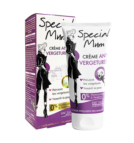 Special Mum Anti Stretch Marks Cream - Giúp làm mờ các nếp nhăn trên da, hạn chế rạn da, giữ ẩm và dưỡng da [Nhập khẩu Pháp]