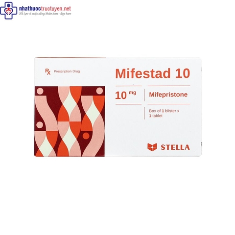 Mifestad 10mg (1 vỉ x 1 viên)