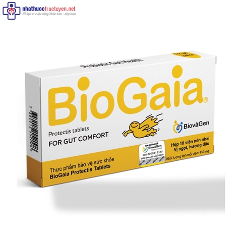 BioGaia Protectis Tablets (1 vỉ x 10 viên)