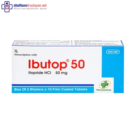 Ibutop 50 (2 vỉ x 10 viên)