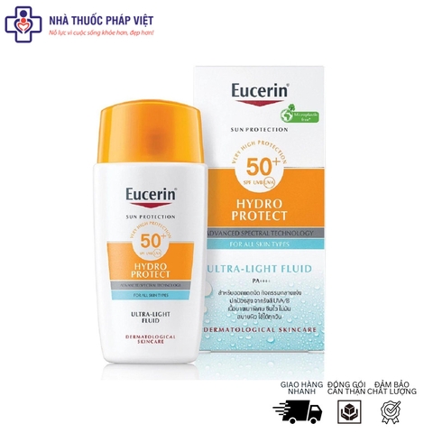 Eucerin Sun Face Hydro Protect Ultra-Light Fluid SPF50+ (1 tube x 50ml)