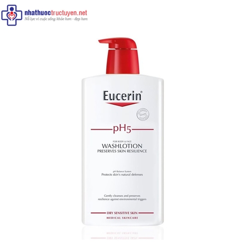 Eucerin pH5 Washlotion (1 chai x 1000ml)