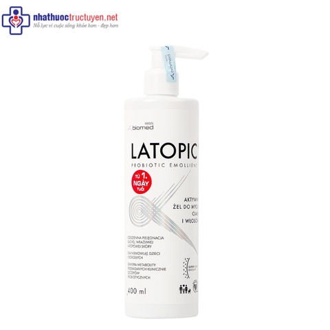Latopic Body And Hair Wash Gel (1 tube x 400ml)