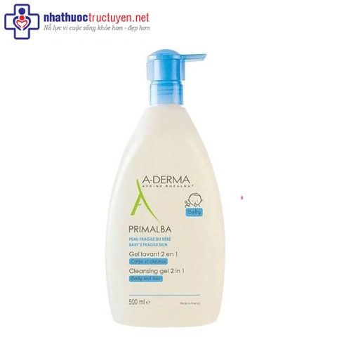 A-Derma Primalba Gentle Cleansing Water (1 lọ x 500ml)