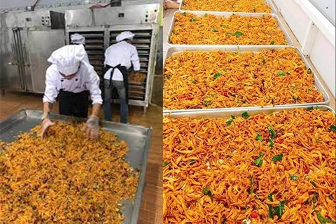 Hướng dẫn sản xuất Khô gà lá chanh - Món ănn vặt  Triệu đô  mùa Tết và Lễ hội Hướng dẫn sản xuất Khô gà lá chanh - Món ănn vặt  Triệu đô  mùa Tết và Lễ hội