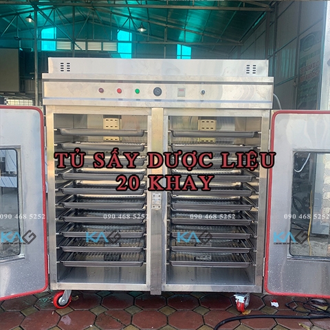Tủ sấy nụ hoa tam thất, sấy dược liệu giữ nguyên màu sắc và dưỡng chất của dược liệu