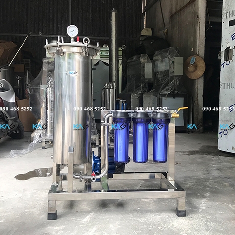 Máy lọc nước mía, nước dừa đáp ứng tiêu chuẩn xuất khẩu