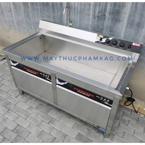 Máy rửa chai lọ bằng siêu âm – Giải pháp làm sạch tối ưu cho sản xuất hiện đại