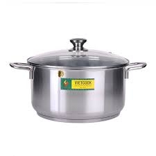 Nồi Vietcook 20-3 đáy nắp kính