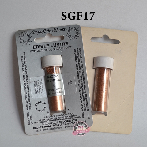 MÀU NHŨ BỘT (LUSTRE DUST) BRONZE SGF17