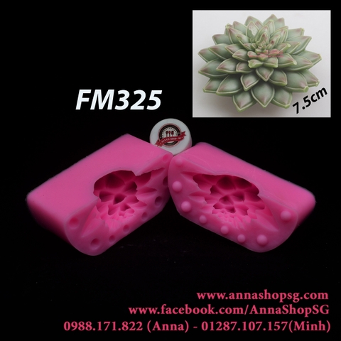 KHUÔN HOA SEN ĐÁ FM325