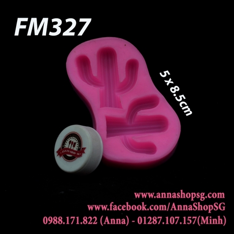 KHUÔN 2 CÂY XƯƠNG RỒNG FM327