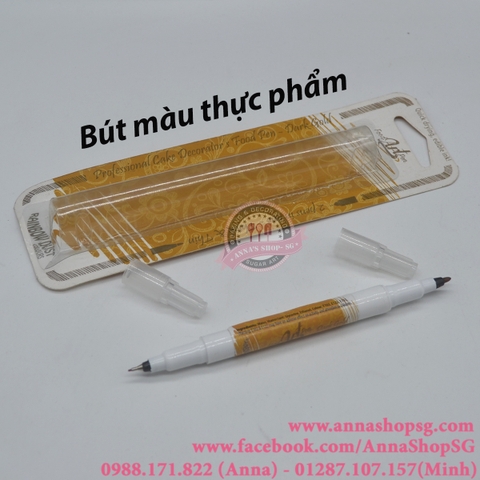 BÚT MÀU THƯC PHẨM DARK GOLD