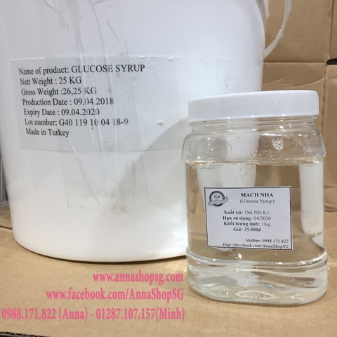 Mạch nha ( Glucose SyRup) 1kg