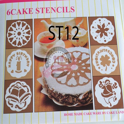 STENCIL SET 18cm ST12