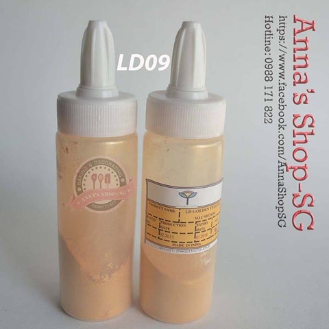 MÀU NHŨ PHUN BÁNH KEM - MÀU GOLD LD09