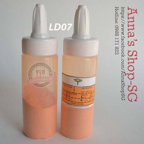 MÀU NHŨ PHUN BÁNH KEM - MÀU CAM LD07